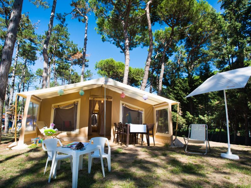 Accommodatie Glamptent voorzicht