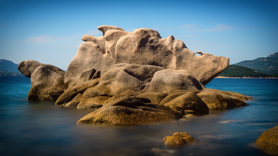 het gezicht Costa Smeralda Sardinië